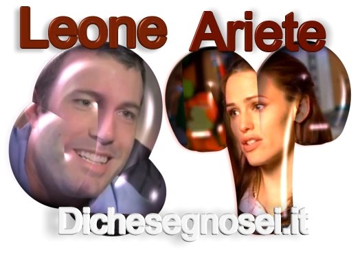 Ben Affleck (Leone) e Jennifer Garner (Ariete)